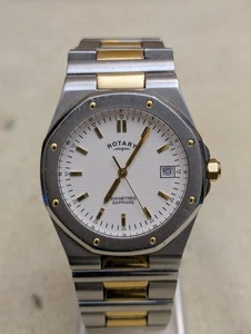 Men's Rotary Royal Oak Wrist Watch In Full Working Order And Keeping Time - Picture 1 of 22