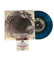 Garbage Band signed handsigniert Big Bright World 45 blau Vinyl COA - Bild 1 von 8