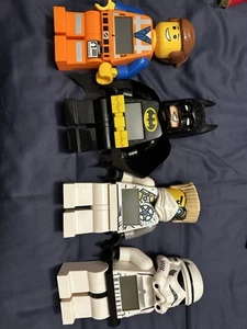 LEGO Super Heroes 10"  Figure Alarm Clock  Tested-WORKS Lot - Picture 1 of 9