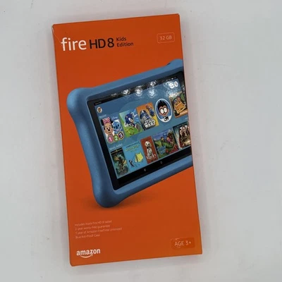 Amazon Fire HD 8 Kids Edition (8th Generation) 32 GB, Wi-Fi, 8 in - Blue NEW - Image 1 of 4