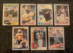 DAVE PARKER CARD LOT (ALL TOPPS).............7 DIFFERENT - Picture 1 of 2