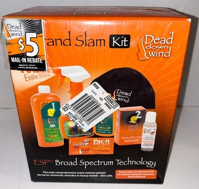 Dead Down Wind Grand Slam Hunting Kit NIB Sealed. Broad Spectrum Technology! - Image 1 of 2