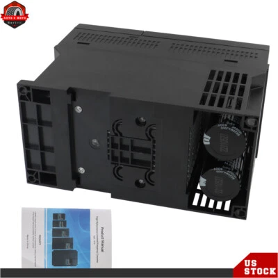 BERLIII CNC VFD 1 To 3 Phase 7.5KW 10HP 220V Variable Frequency Drive Inverter VSD