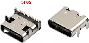 Connettore a saldare USB tipo C 3.1 femmina presa 16 pin porta jack per elettronica - Foto 1 di 4