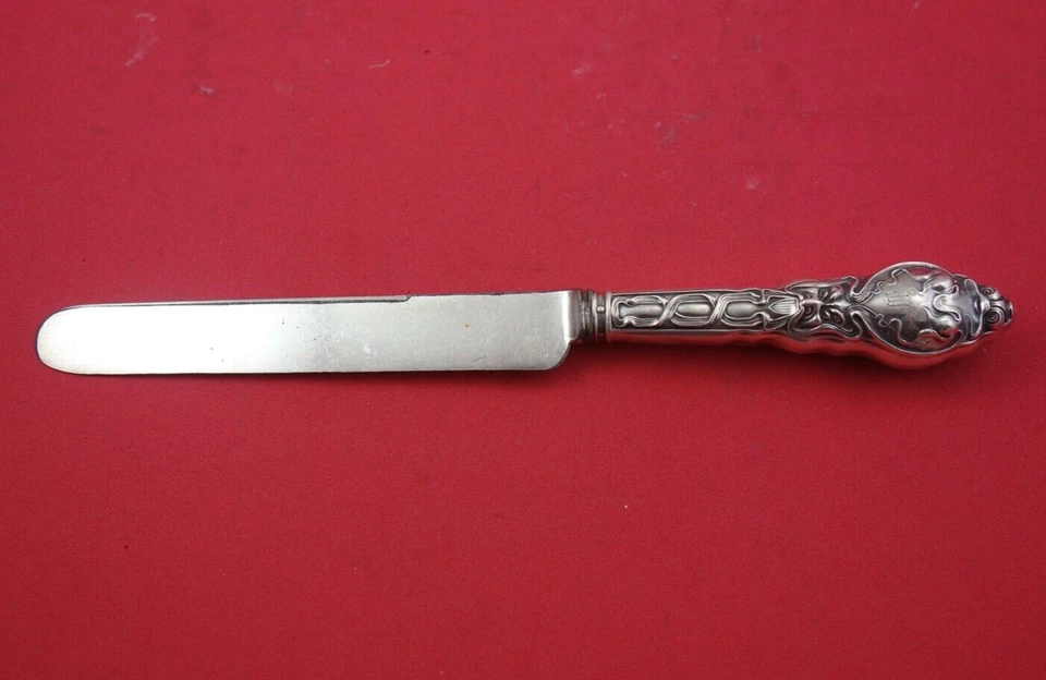 Cuchillo de cena Douvaine by Unger plata esterlina nuevo hoja SP 9 3/8" Foto 1 de 2