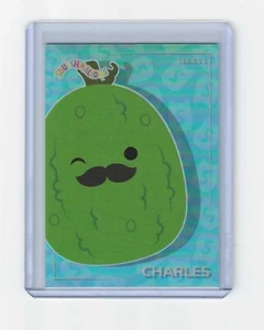 2024 Panini Squishmallow Series 1 Trading Card Charles No. 100 Prizm - Picture 1 of 2