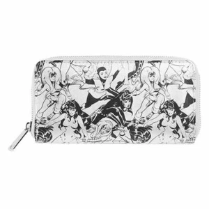 DIFUZED: MARVEL COMICS MONODRUCK REISSVERSCHLUSS UM HANDTASCHE/GELDBÖRSE  - Bild 1 von 3