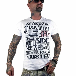 Camiseta Yakuza Hombre Camiseta TSB9003 Color Blanco - Imagen 1 de 2