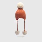 Woolen Ball Knitted Hat Ear Protection Beanies Pom Pom Hat  Outdoor Shopping