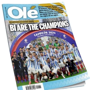 Revista Olé Argentina Campeón Copa América USA 2024 - Picture 1 of 5