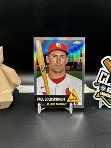 Paul Goldschmidt 2022 Topps Chrome Refractor Cardinals (CBR) - Picture 1 of 2