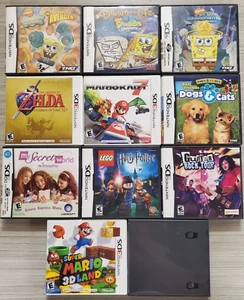 Nintendo DS 3DS Zelda Mario Lego - NUR 10 Hüllen, +9 Anleitungen - Top Zustand! - Bild 1 von 13