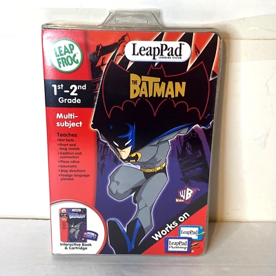 Leap Frog LeapPad The Batman 1st - 2nd Grade Multi-Subject Book & Cartridge - Image 1 of 4