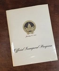 Nuevo Programa Inaugural Oficial sin Abrir 20 de enero de 1969 Richard Nixon Presidente - Imagen 1 de 5