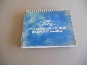 Ford 1994 manual de diagnóstico de audio y celular - Imagen 1 de 6