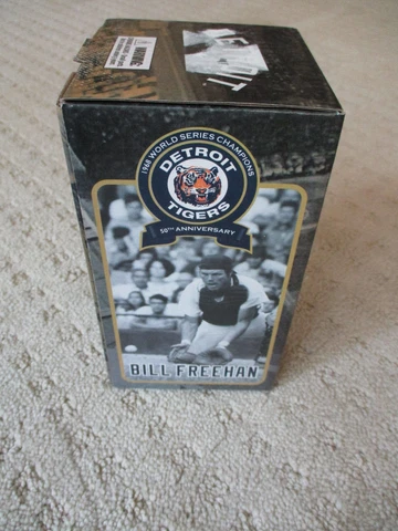 Bill Freehan Detroit Tigers 1968 World Champions 50th SGA Bobblehead Lay's NIB * Cover