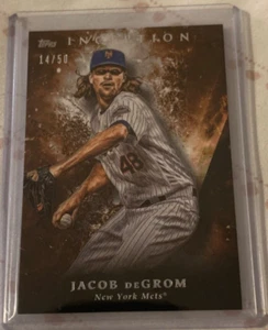2018 Topps Inception /50 Jacob deGrom #82 - Picture 1 of 2