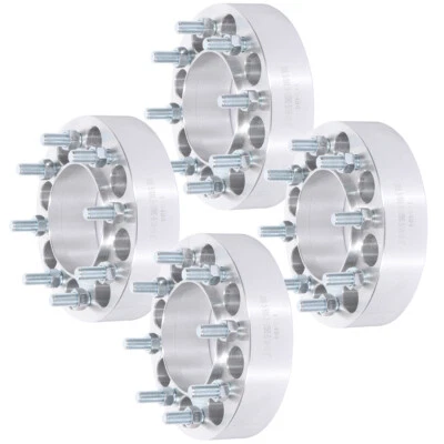 4pcs 2" 8x6.5 Hub Centric Wheel Spacers 9/16"x18 For Dodge Ram 3500 1994-2010 Foto 1 de 4