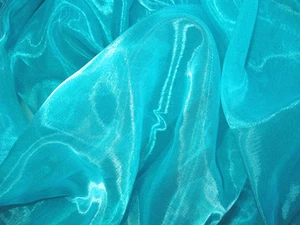 Ax Twinkle Crystal Mirror Organza Sheer Wedding Party Decoration Fabric Material - Picture 1 of 75