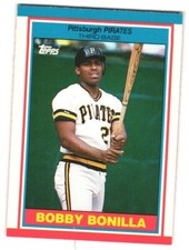 Bobby Bonilla Vintage 1989 Topps Mini MLB Card #6