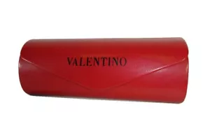 Funda de transporte roja para gafas de sol Valentino nueva - Imagen 1 de 3