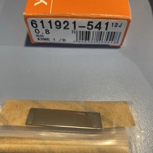 Sealed Mitutoyo Gauge Block With Paperwork Steel ASME 1 611921-541. 0.8mm - Picture 1 of 3