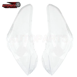 Pair Headlight Headlamp Lens Cover For Infiniti G37 G35 G25 Q40 Sedan 2010-2013 - Imagen 1 de 11