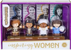 Fisher-Price Little People Inspiring Women Collector 4 Figures Set New! - Picture 1 of 1