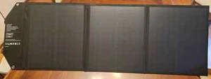 Powkey 60W Foldable Solar Panel with 18V DC Output S60, Camping, Emergency Power - Picture 1 of 5