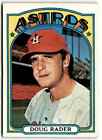 1972 Topps Doug Rader Houston Astros #536