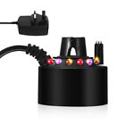  Nebelmacher Nebelmacher mit LED-Lichtern Mini Nebelmaschine LED Nebelmaschine für Teich