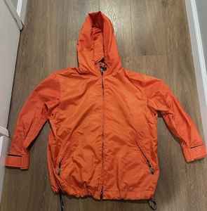 DKNY Classic Men's Red Nylon Shell Jacket Unlined Size S - Picture 1 of 12