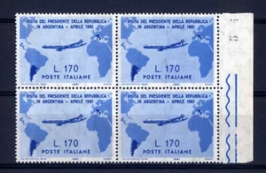 ITALIA - 1961 - Visita del Pres. Gronchi in Argentina Uruguay Perù - 170 L. MNH - Bild 1 von 2
