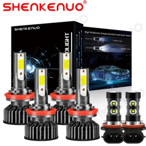 For INFINITI EX35 2008-2012 LED Headlights High Low+Fog Lights Bulbs 6K White 6x - Picture 1 of 11