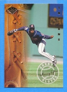 1995 Leaf Great Gloves #8 Kenny Lofton Indians