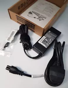 HP 90W Smart AC Adapter UK ED495AA inkl. Konverter (*Neu) - Bild 1 von 7