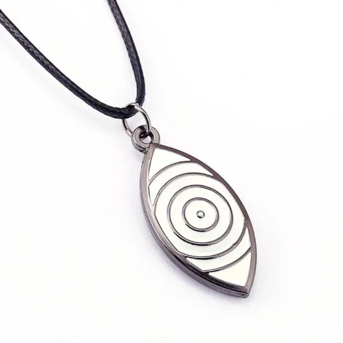 Naruto Shippuden Rinnegan Auge Kette Necklace Halskette Anime Manga Cosplay - Bild 1 von 1