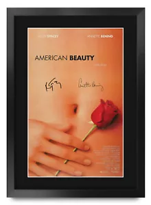 American Beauty A3 Framed Kevin Spacey Poster Signed Photo Print for Movie Fan - Picture 1 of 7