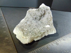 3 1/2" x 5" Smokey Druzy Amethyst Geode mit Mikrofluorit Kristallen - Brasilien - Bild 1 von 10