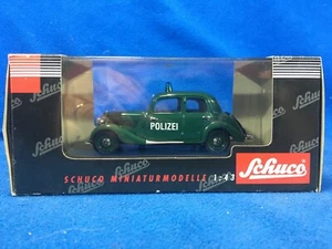 SCHUCO 1:43 POLIZEI - MERCEDES 170V LIMOUSINE Cod. 02364 - Foto 1 di 3