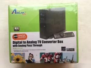AirLink 101 ATVC102 Digital to Analog TV Converter Box with Analog Pass Through - Picture 1 of 2