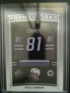 2024-25 Upper Deck SP Game Used Hockey Kyle Connor Frameworks SSP F-KC - Picture 1 of 2