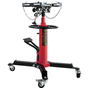 1322-1660 LBS 2 Stage Hydraulic Transmission Jack w/360°Swivel Wheel Lift Hoist - Picture 1 of 12