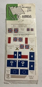Vintage Almarks 20mm American Civil War Mini Model Flags ONE MISSING - Picture 1 of 1