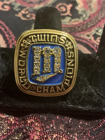 1987 Minnesota Twins World Series Championship Ring Sz11 Brand New Replica Cover