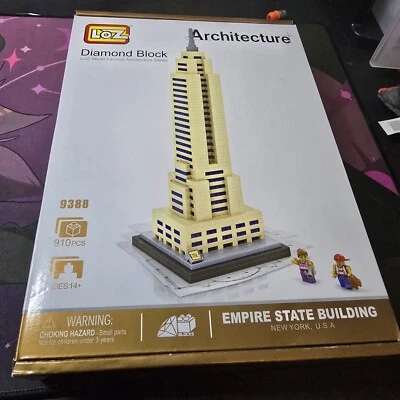 Loz Diamond Block Empire State Building Architecture 9388 New - Image 1 of 2