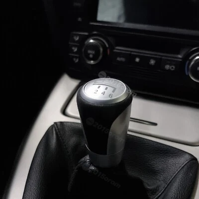 Perilla de cambio Performance Alcantara 6 velocidades ponderada para BMW M M3 E46 E60 E87 E90 Foto 1 de 4