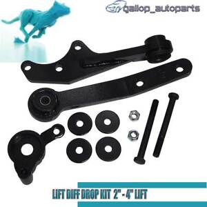 Fits Toyota Hilux N70 KUN26 Front Direct Bolt In Diff Drop Kit 2" - 4" Lift