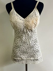 Bali All Over Spitze cremefarbene Camisole Größe XL - Bild 1 von 4