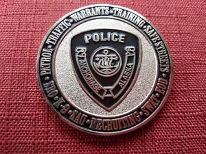 ANCHORAGE POLICE DEPARTMENT, UNIFORMED FIELD SERVICES CHALLENGE COIN - Picture 1 of 2